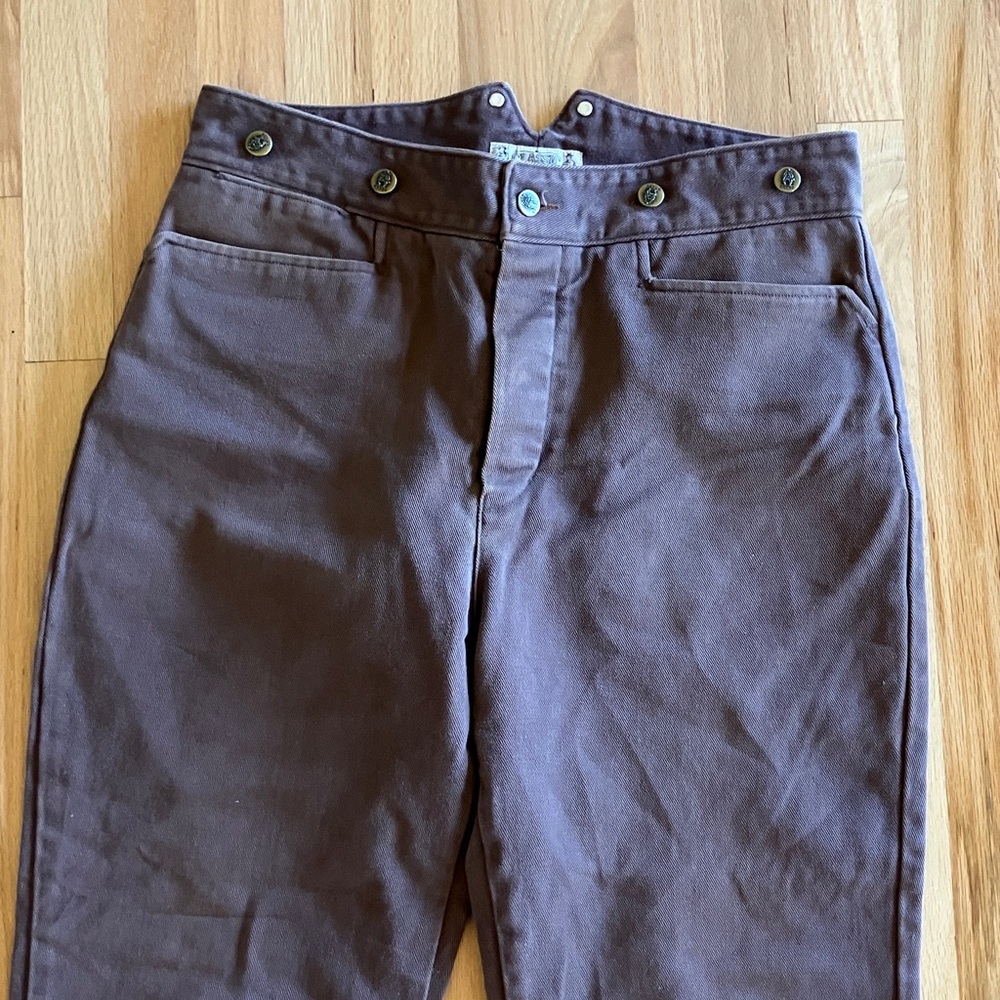 34 Classic Oldwest Style Western Cinch Riding Pants Cowboy Reenactment - Picture 7 of 11